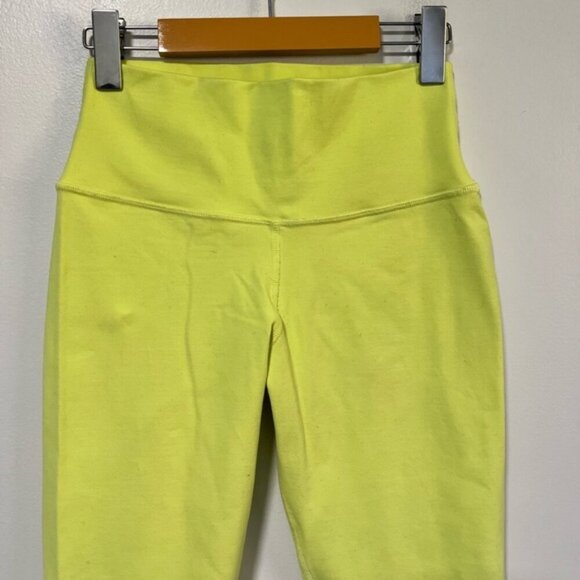 Alo Yoga High Waist Leggings – Women’s Size M – Neon Yellow - Picture 3 of 11